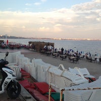 Photo taken at Baki Beach 2 by Barış P. on 5/1/2013