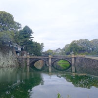 Photo taken at Nijubashi Bridge by 廣文 on 4/4/2024