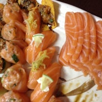 Photo taken at Senshi Sushi by Amanda P. on 11/1/2012