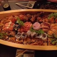 Photo taken at Senshi Sushi by Amanda P. on 11/23/2012