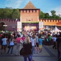 Photo taken at Российско-германский уличный фестиваль by Alena A. on 5/18/2013