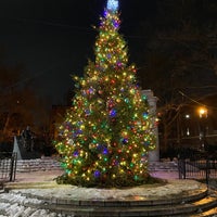 Photo taken at Athens Square Park by Joyce L. on 12/21/2020
