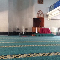 Photo taken at Masjid Al-Istiqamah (Mosque) by Hamzah Z. on 12/15/2014