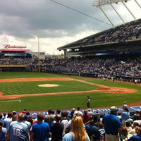 Photo taken at Kauffman Stadium by Levi H. on 5/26/2013