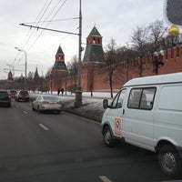 Photo taken at Taynitskaya Tower by Геннадий Р. on 12/13/2012