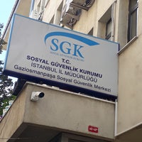 Photo taken at SGK Gaziosmanpaşa Sosyal Güvenlik Merkezi by Ufuk A. on 8/19/2019