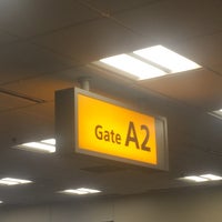 Photo taken at Gate A2 by Sam M. on 12/2/2016