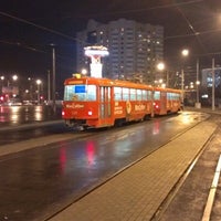 Photo taken at Остановка «Метро Ботаническая» by Юрий П. on 11/1/2012