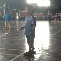 Photo taken at S.T. Badminton Court by Jack O. on 4/27/2013