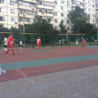Photo taken at Футбольное Поле Мефы by Анна🍓 on 8/2/2017