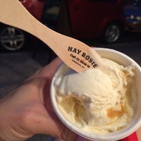 Photo taken at Hay Rosie Craft Ice Cream Co. by Teresa L. on 9/11/2014