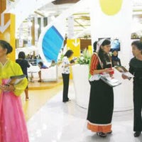 Photo taken at Jakarta Convention Center Hall B Garuda Indonesia Travel Fair (JCC) by samuel p. on 11/10/2012