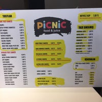 Foto tirada no(a) Picnic Food &amp;amp; Juice por Fatoş❣️TC &amp;amp; B❣️ em 4/3/2018