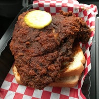 Photo taken at Rocky&amp;#39;s Hot Chicken Shack by David C. on 2/12/2021