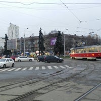 Photo taken at Tarasa Shevchenko Square by Урри Ш. on 12/3/2017