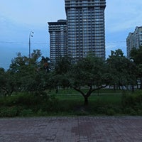 Photo taken at Park near m. Minska by Урри Ш. on 7/6/2022