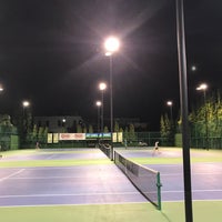 Photo taken at Tennis Court - Panya Village by Plearn P. on 7/9/2017