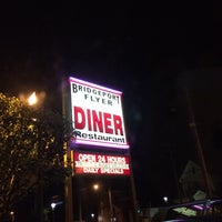 Photo taken at Bridgeport Flyer Diner by candice on 9/2/2014