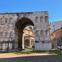 Photo taken at Arco di Giano by Alain R. on 4/8/2021