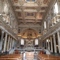 Photo taken at Basilica dei Santi Silvestro e Martino ai Monti by Giorgio M. on 4/1/2019