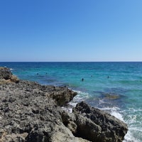 Photo taken at Lido Marini Beach by Giorgio M. on 8/7/2019