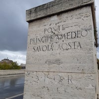 Photo taken at Ponte Principe Amedeo by Giorgio M. on 11/17/2019