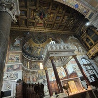 Photo taken at Basilica di Santa Maria in Trastevere by Giorgio M. on 4/15/2024