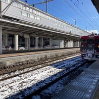 Photo taken at Shinano Railway Ueda Station by こで き. on 1/28/2023