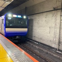 Photo taken at Shin-Nihombashi Station by こで き. on 3/8/2023