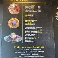 Photo taken at TIABI Coffee &amp;amp; Waffle Bar by Sameer R. on 3/1/2021