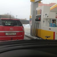 Photo taken at Shell by Анна А. on 1/13/2013