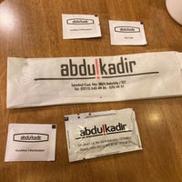 Photo taken at Abdulkadir Restaurant by Özkan K. on 12/14/2020