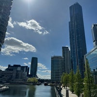 Photo taken at Canary Wharf Pier by H〰️ on 4/18/2024
