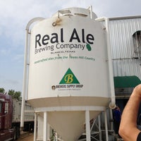 Photo taken at Real Ale Brewing Company by Ana R. on 4/26/2013
