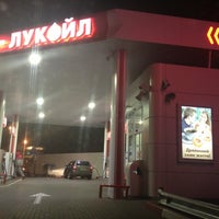 Photo taken at АЗС &amp;quot;Лукойл&amp;quot; / Lukoil Gas Station by Алексей М. on 11/25/2012