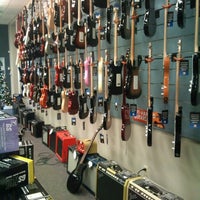 Photo taken at Long &amp;amp; McQuade Musical Instruments by Dan S. on 11/16/2012