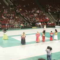 Photo taken at Rat City Rollergirls at Key Arena by Catherine S. on 7/12/2015