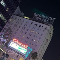 Photo taken at The Hollywood Roosevelt by Jonathan B. on 10/14/2023