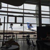 Photo taken at Vagar Airport (FAE) by Sif G. on 4/2/2015