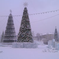 Photo taken at Сквер Космонавтов by Розалия Н. on 12/13/2012
