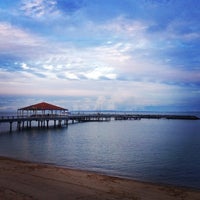 Photo taken at Redcliffe Beach by 7jek on 7/26/2014