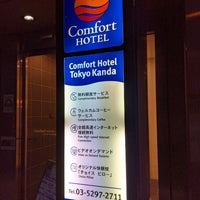 Photo taken at Comfort Hotel Tokyo Kanda by Meguru F. on 11/14/2020