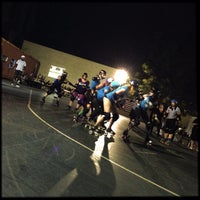 Photo taken at The Lot - SFV Roller Derby by John D. on 8/10/2014