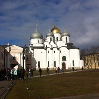 Photo taken at Novgorod Kremlin by Elena I. on 4/20/2013