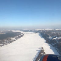 Photo taken at Стригинский мост by Inga I. on 2/15/2018