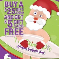 Photo taken at The Skinny Dip Frozen Yogurt Bar by The Skinny Dip Frozen Yogurt Bar on 11/24/2012