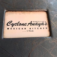 Foto tomada en Cyclone Anaya&amp;#39;s Mexican Kitchen  por Kevin W. el 8/8/2017