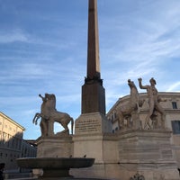 Photo taken at Piazza della Madonna dei Monti by Kevin W. on 12/25/2018