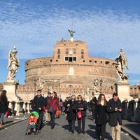 Photo taken at Giardini di Castel Sant&amp;#39;Angelo by Kevin W. on 12/28/2018