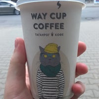 Photo taken at Way Cup Coffee by Alex on 9/2/2015